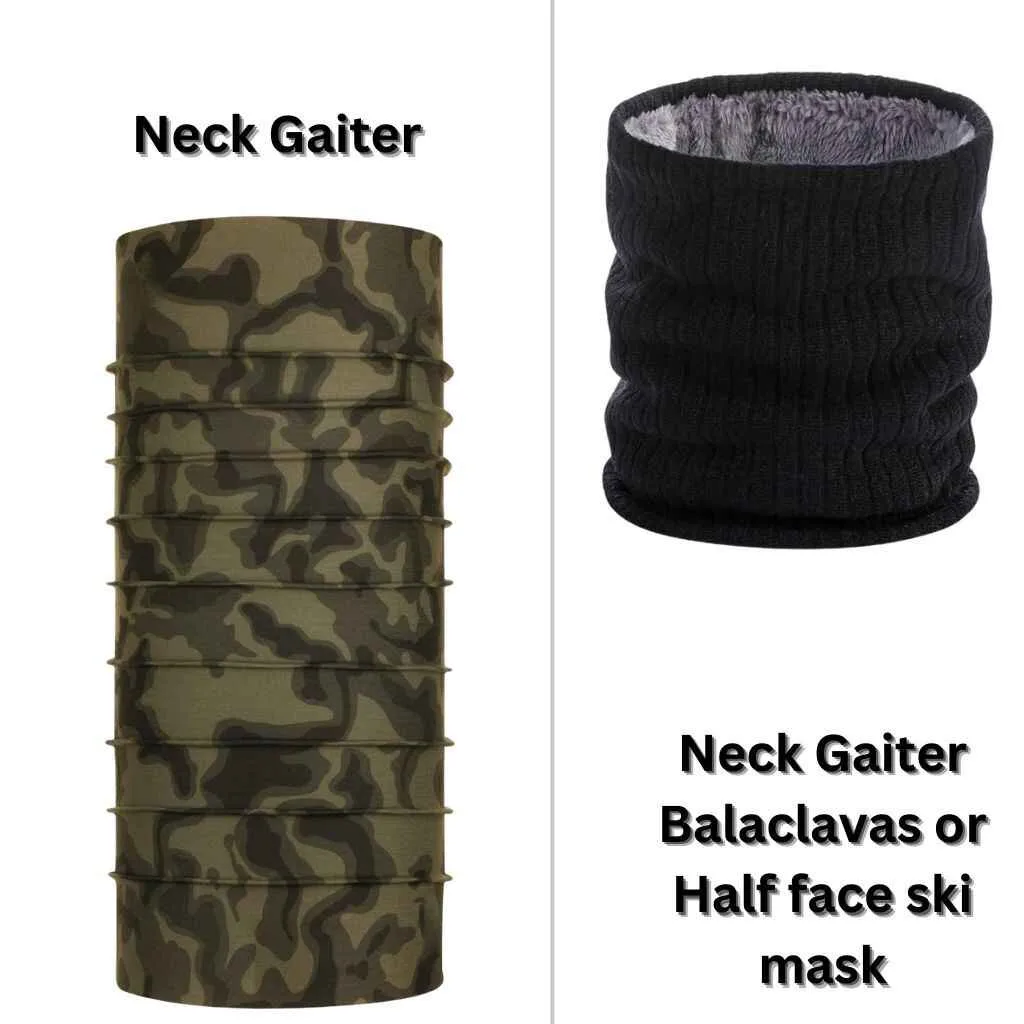 neck gaiter/ ski mask / Ski Balaclava. Camouflage