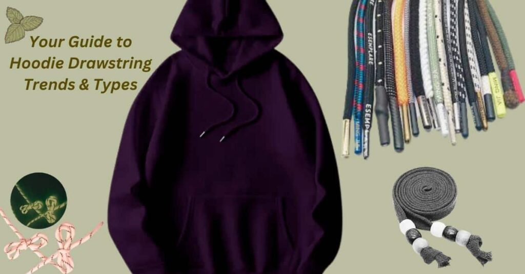 A detailed image of decorative drawstrings with creative designs, featuring vibrant colors and stylish embellishments, enhancing the aesthetic of clothing or accessories.