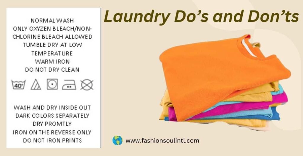 Do: Sort Laundry by Color Image of a person sorting clothes into separate baskets for whites, colors, and darks, highlighting the importance of color separation. Don't: Overload the Washing Machine Picture of a washing machine filled to the brim with clothes, demonstrating the common mistake of overloading, potentially causing damage.