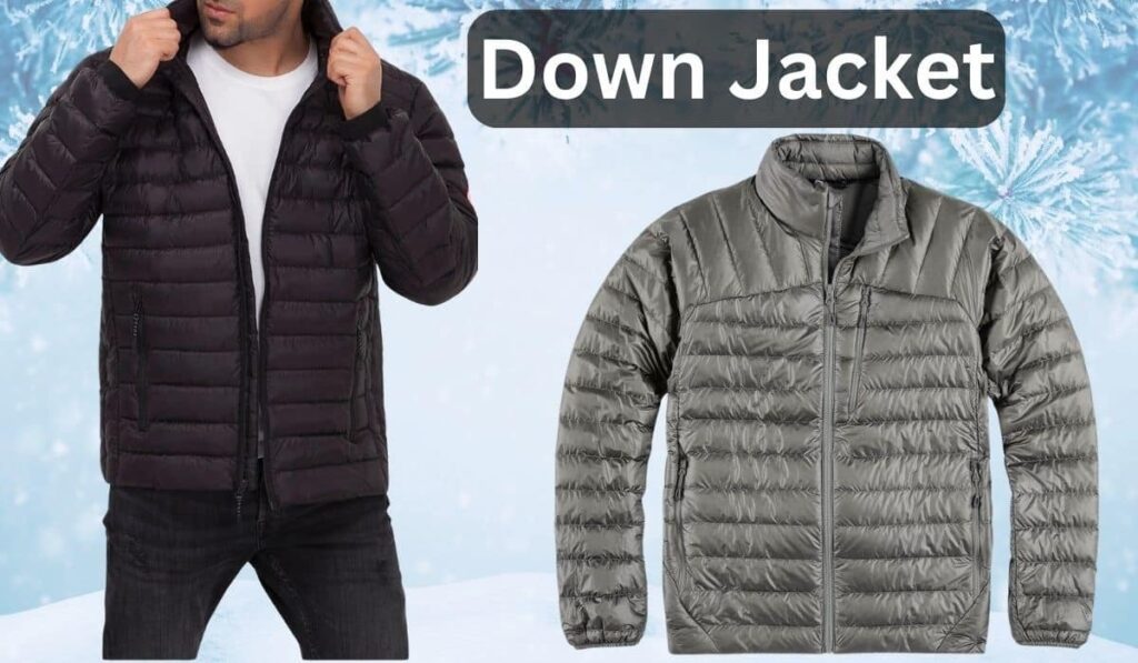 Various types of down jackets for lightweight insulation, including ultralight, packable, and waterproof options.