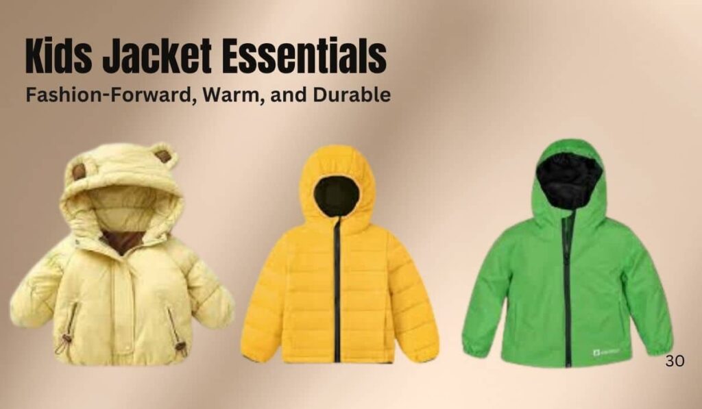 Kids Jackets for every season.