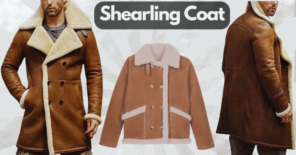 Shearling Coat offering luxurious warmth on cold days