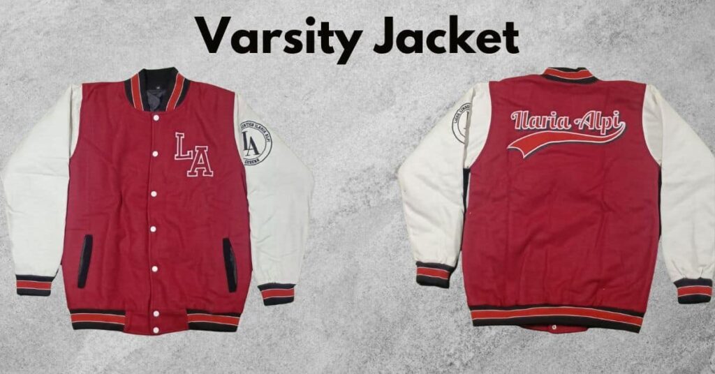 Varsity jackets blending classic collegiate style with modern design elements.