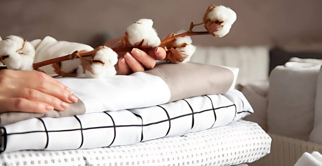 Sustainable organic clothes on eco-conscious models highlighting the future of ethical fashion trends.
