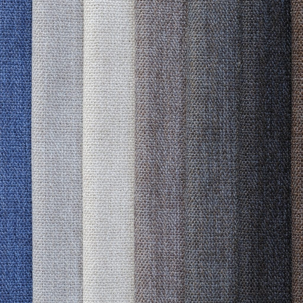 A close-up of coarse cotton fabric displaying its thick, textured weave and rugged appearance.