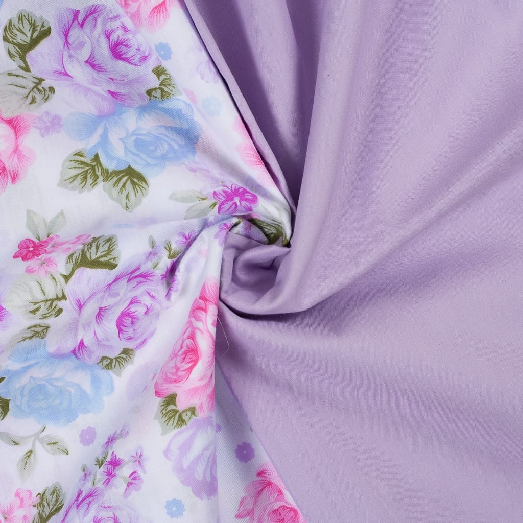 Image demonstrating techniques for working with cotton fabric in sewing and crafting projects.