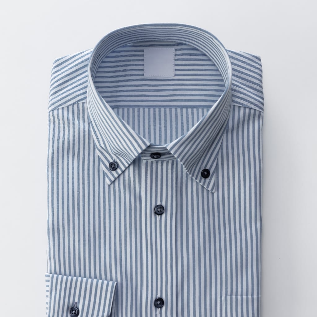 Striped shirt styled in a modern casual outfit