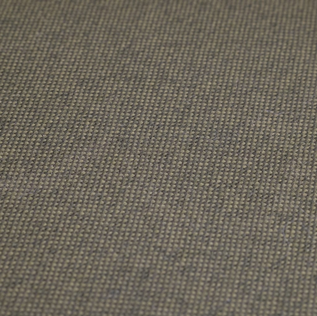 Close-up image of a brown fabric with a diagonal pattern, showcasing a twill weave texture.