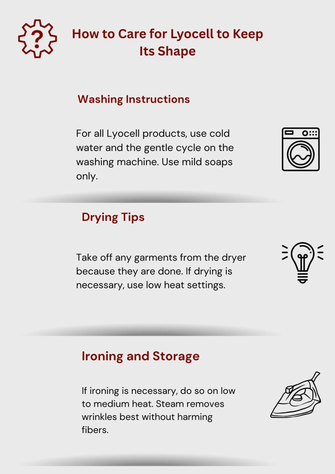 does lyocell stretch