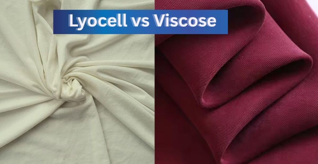 Cream-colored fabric twisted at the center, creating soft folds and drapes.