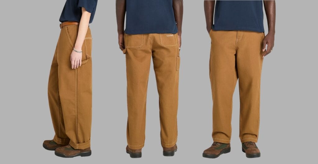 Duck canvas pants designed for work, adventure, and everyday wear, featuring sturdy fabric, reinforced seams, and practical pockets.