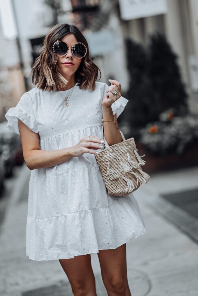 how to style a baby doll shirt-outfit ideas for casual and elegant looks