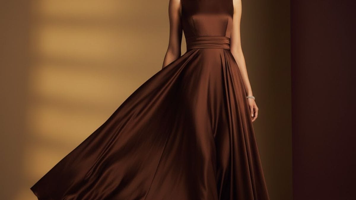 Eflin dress Brown main image 1