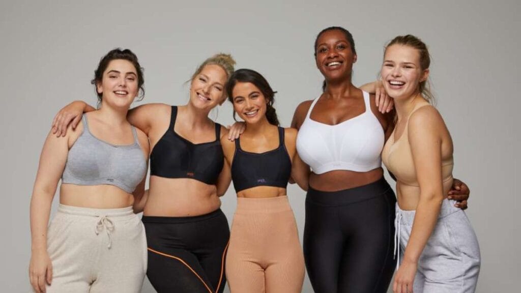 "Guidelines for selecting the perfect sports bra for large women, focusing on support, comfort, and style."
