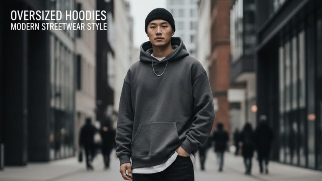 oversized hoodies styled for modern casual fashion