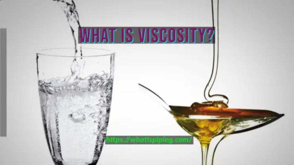Comparison of water and honey flow illustrating viscosity, with water pouring quickly and thick liquid flowing slowly