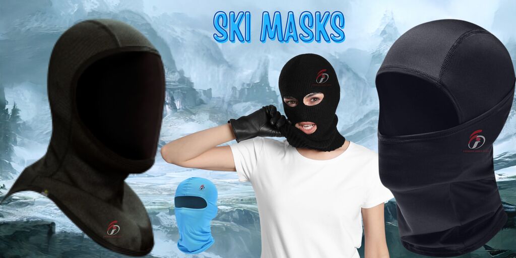 Different types of Balaclavas or ski masks