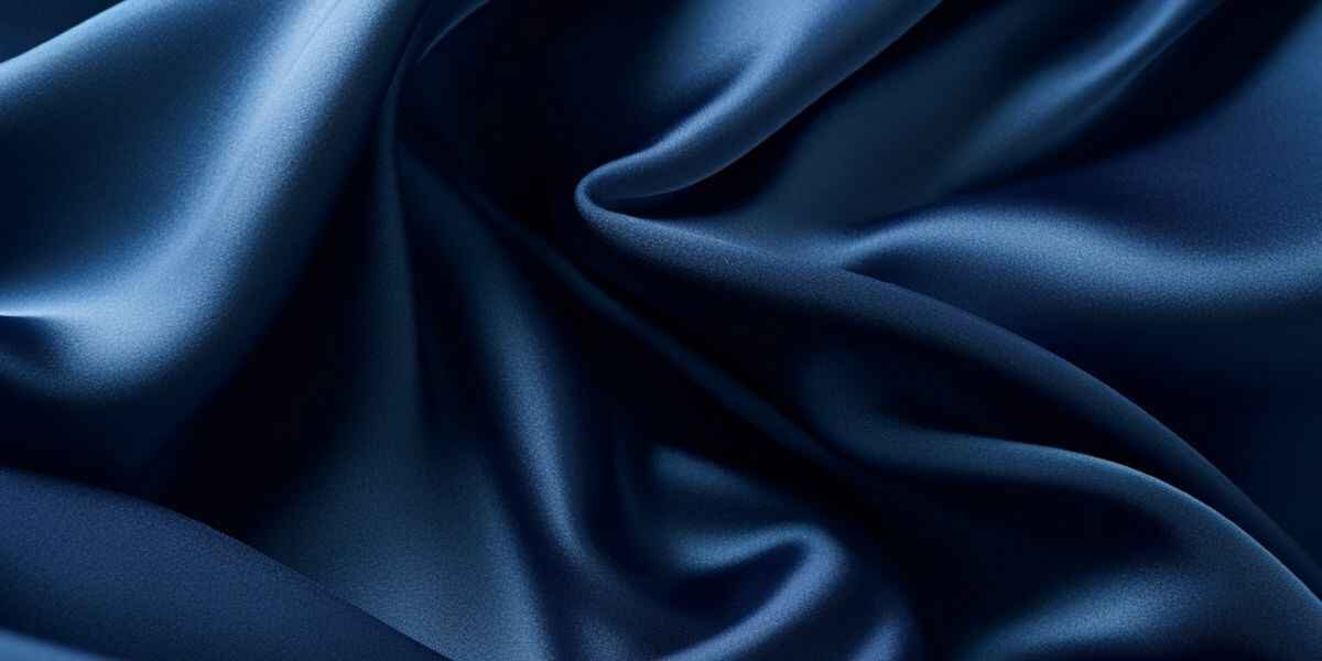 Velvet patches in blue color