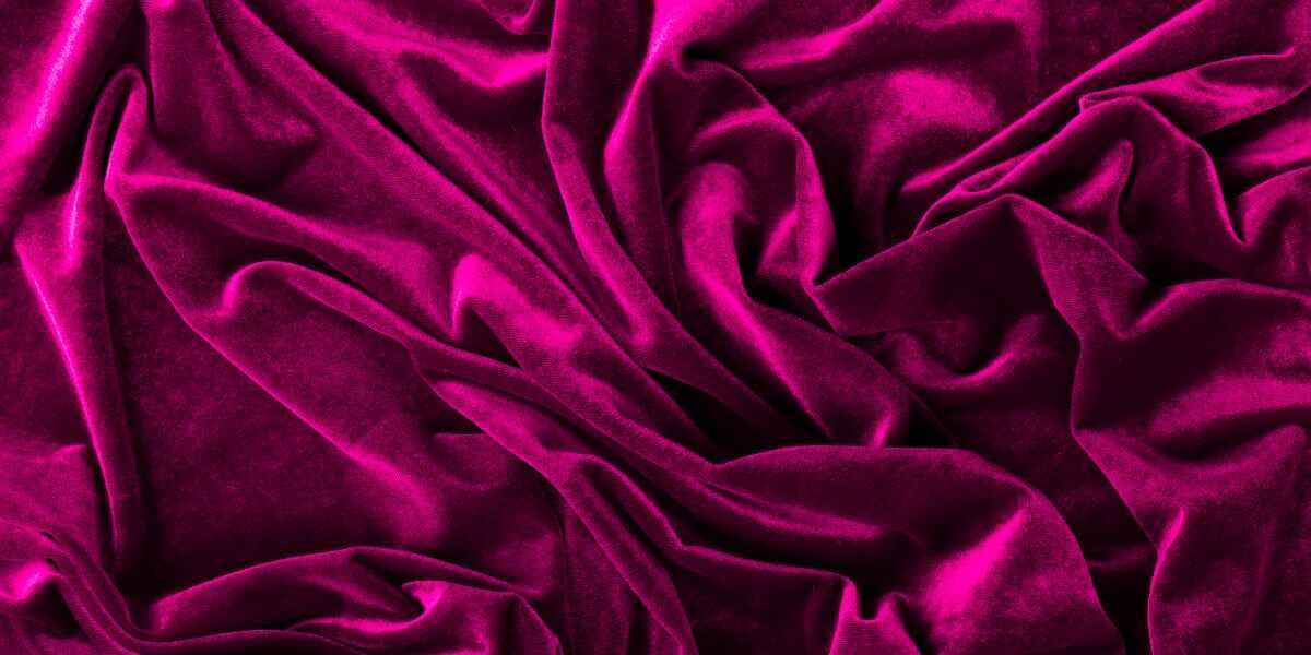 velvet patches in pinkish color