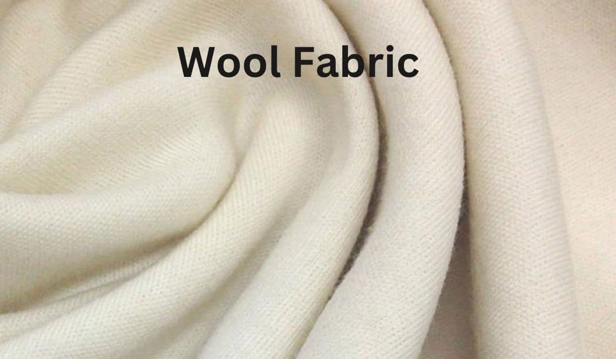 Close-up of soft and textured wool fabric, highlighting its natural fibers and warmth.