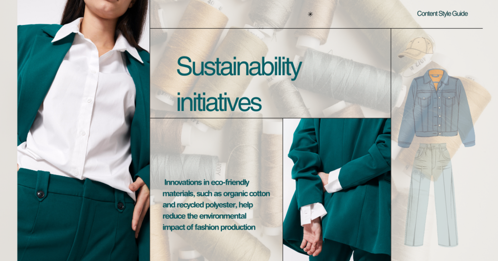 Textile innovations and Sustainability Initiatives