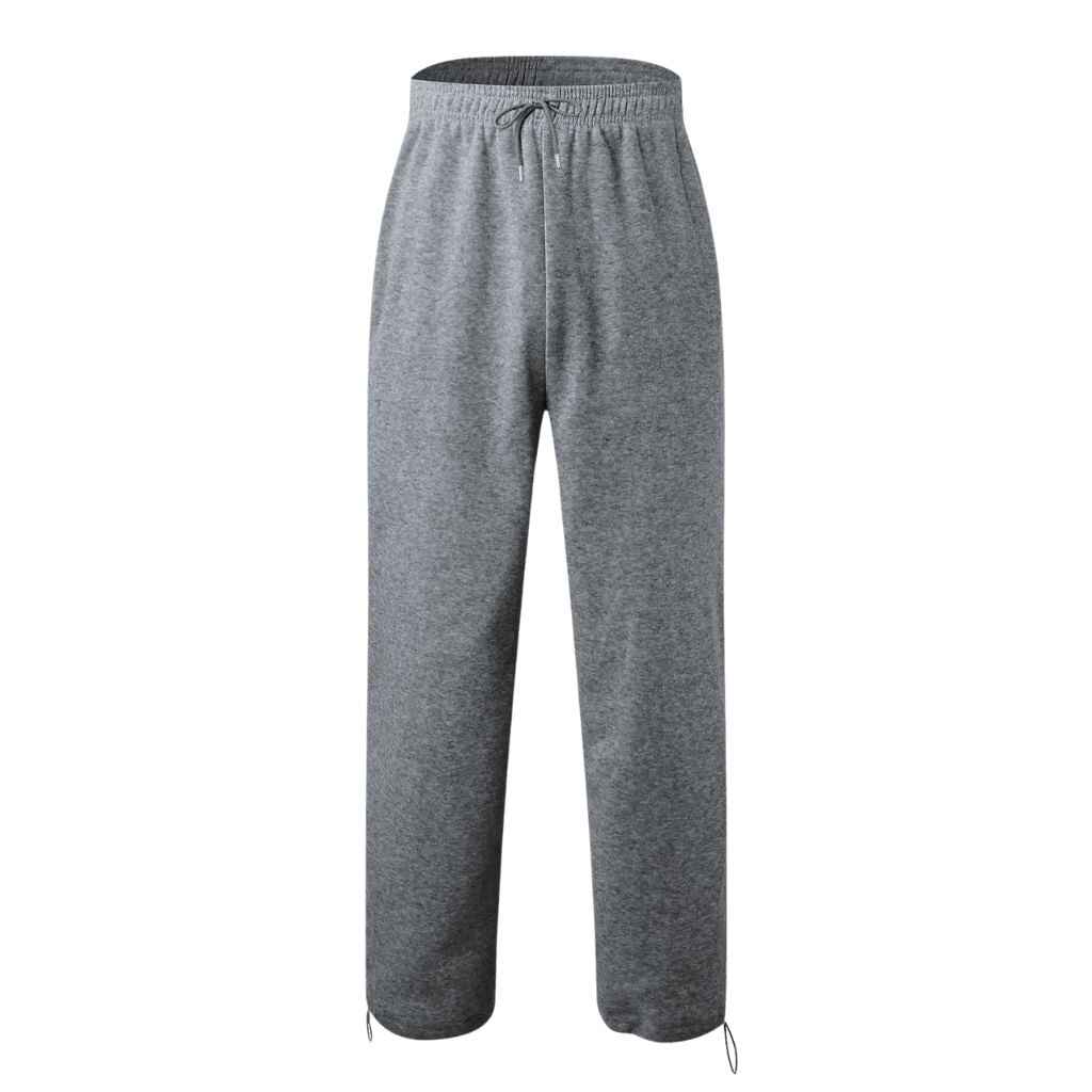Men's high-waisted joggers in relaxed fits, featuring higher waistbands for added comfort and a trendy, stylish look