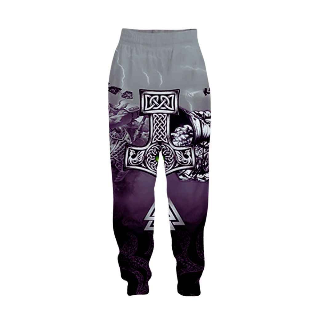 Bold printed joggers for men in various designs and patterns, adding personality and flair to casual outfits.