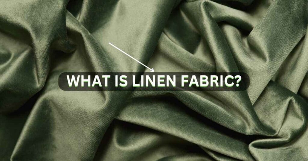 linen fabric patch. Shows a rough view of Linen material.