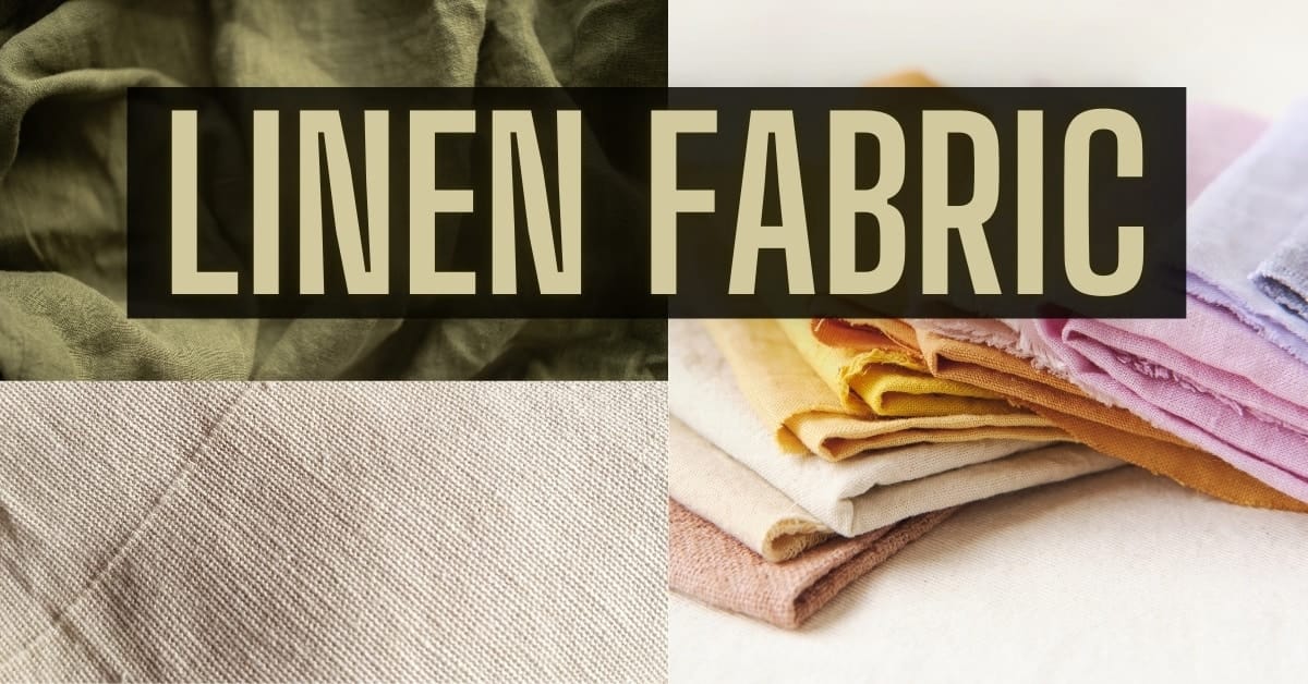Linen fabric patches