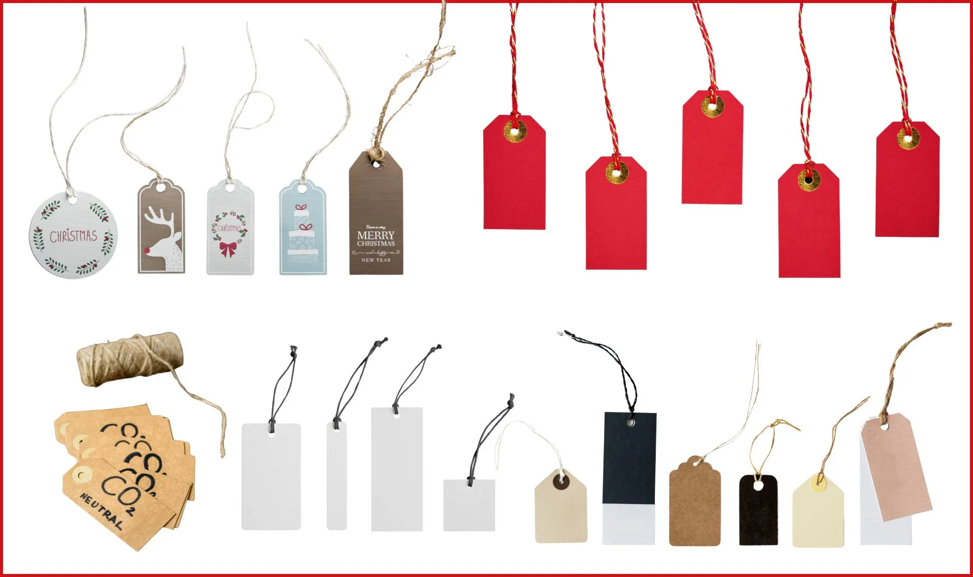 Different Types of custom hang tags for apparels brands - designed with top Quality & Sustainability