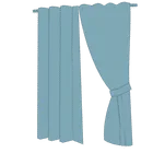 curtains icon as home textiles category