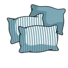 Cushions icon. we are supplier and manufacturer of all types of home textile products like Cushions Pillow etc...