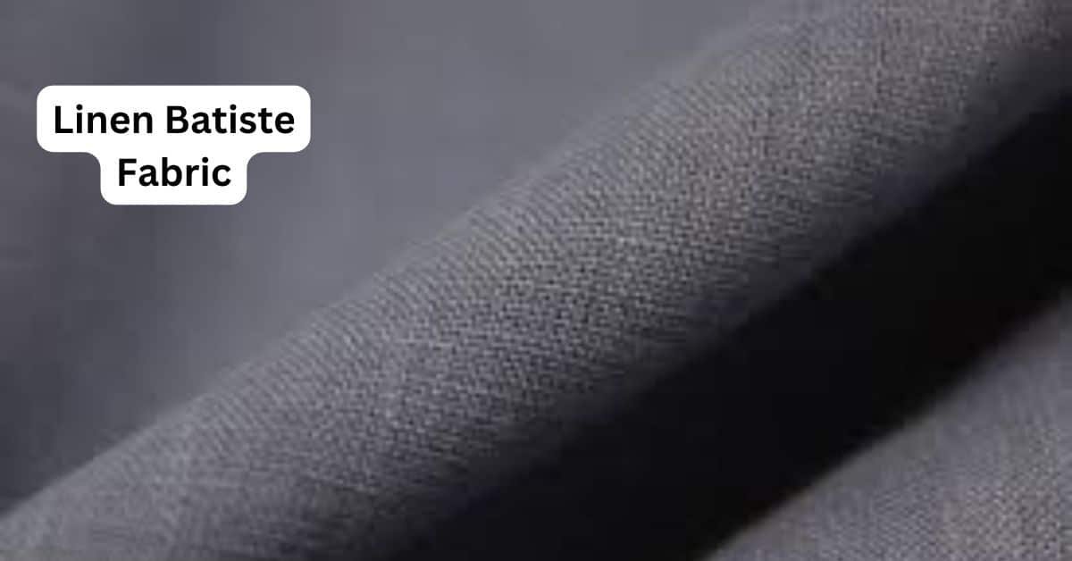 infographic image the linen batiste fabric