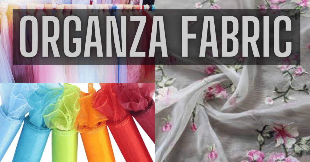 Colorful rolls of organza fabric with floral embroidery, showcasing a variety of shades and textures.