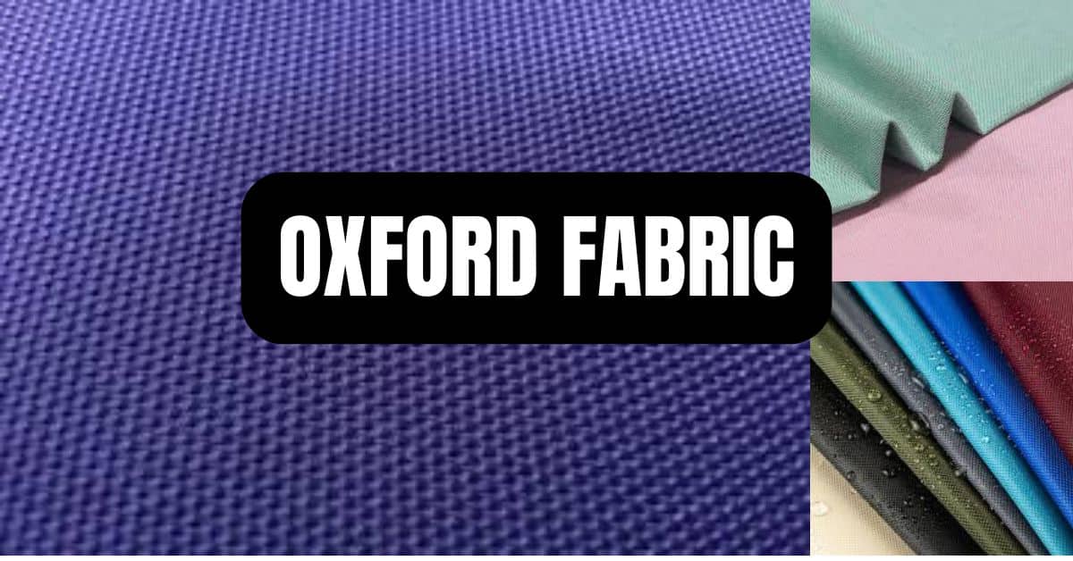 Swatches of Oxford Fabric in different colors.