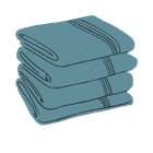 Towels icon.
