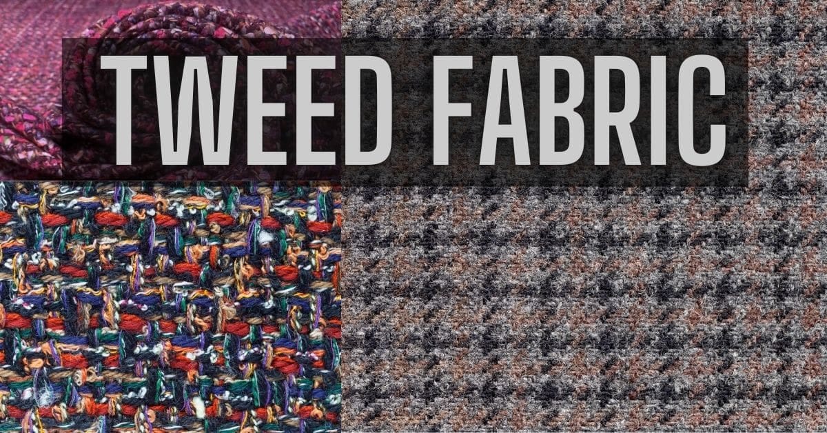 tweed fabric patches