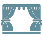 Valances for windows.