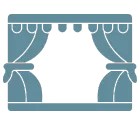 Valances for windows.