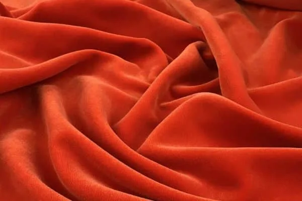 infographic image of show the swatches of polyester fabric