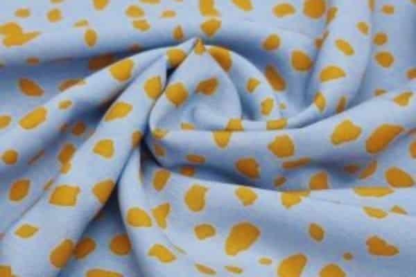 swatch of rayon poplin fabric