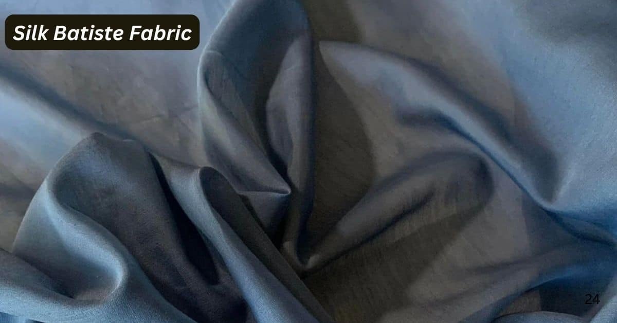 infographic image the silk batiste fabric