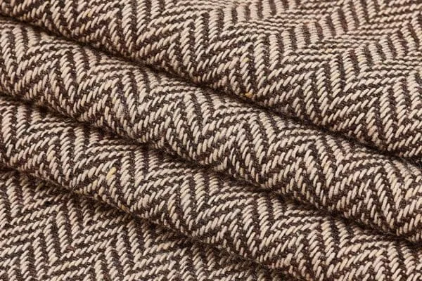 infographic image of show the clothes of tweed woolen fabric