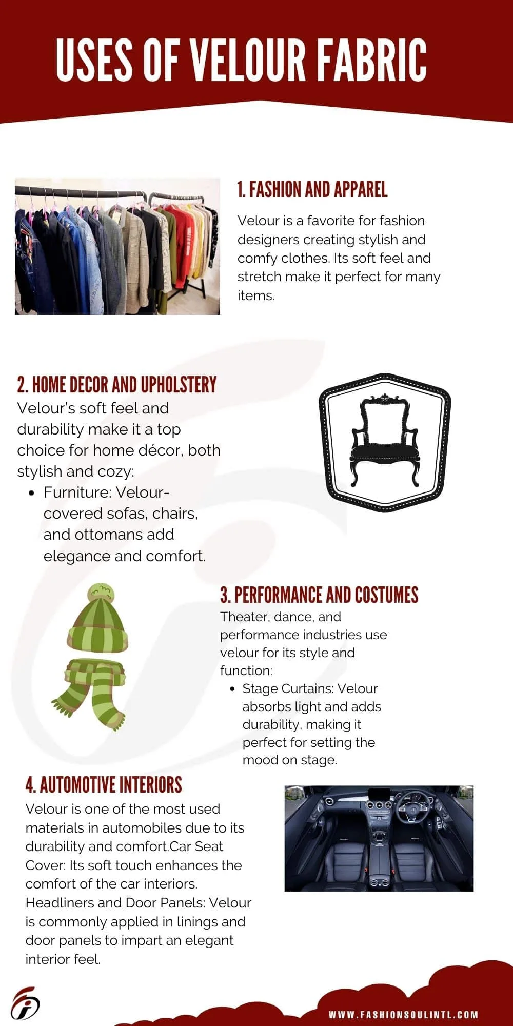 USES OF EXPLAINING OF THE USES OF VELOUR FABRIC