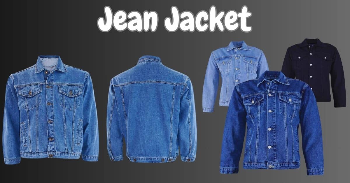 A stylish Timeless Jean Jacket paired with seasonal outfits, showcasing its versatility year-round.