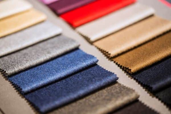 infographic image of show the swatches of permium fabric