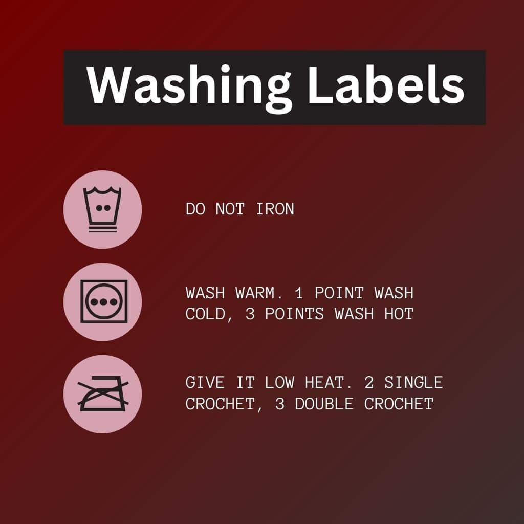 these are very helpful for washing clothes. and we are easy to understand these labels.