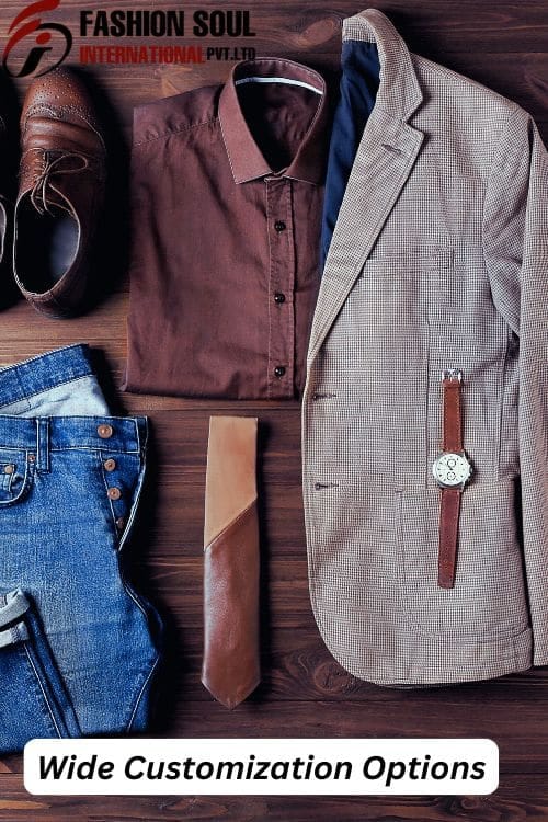 Wide Customization Options of casual wear manufacturer in germany