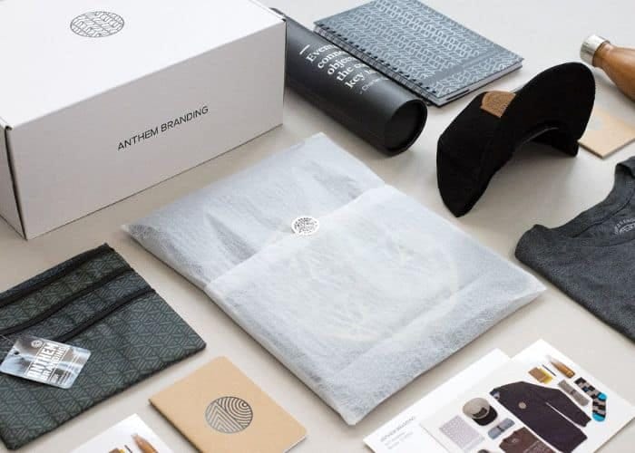 Detailed view of a Branding and packaging at Fashion Soul International. for fashion wear supplier in Russia