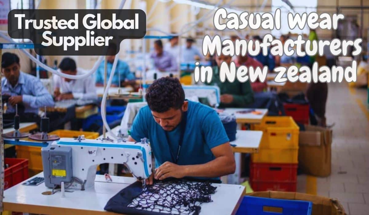 the feature image of show the casual wear manufacturer in new zealamd and your globle supplier